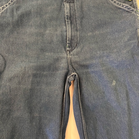Liberty Mens Denim Work Carpenter Style Overalls *36x28 - Picture 12 of 12